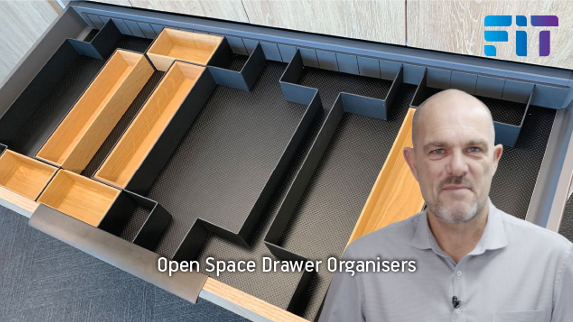 FIT For Purpose Product Video - Open Space Drawer Organisers for Tidy & Styley Drawers