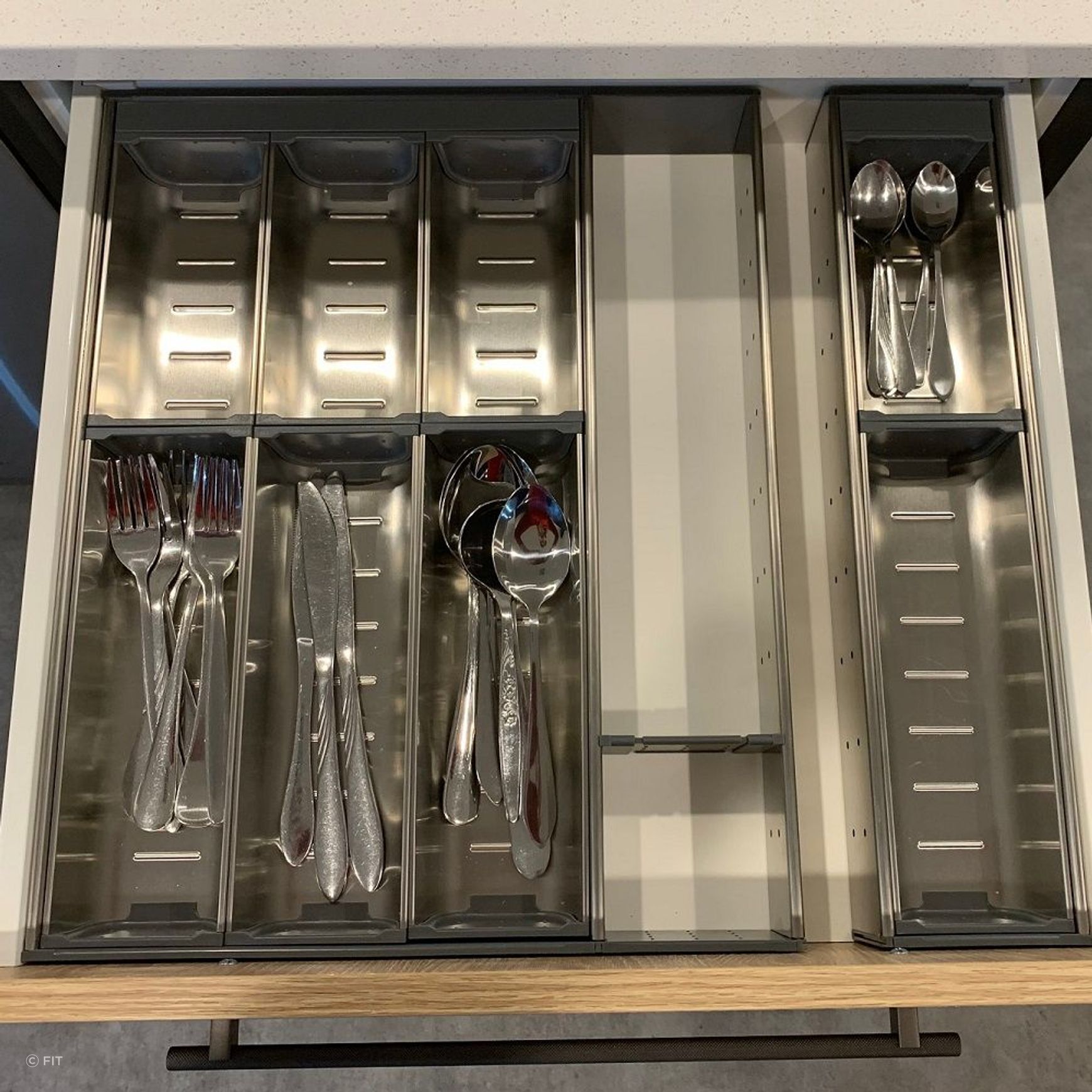 Inoxa Stainless Steel Drawer Organising System