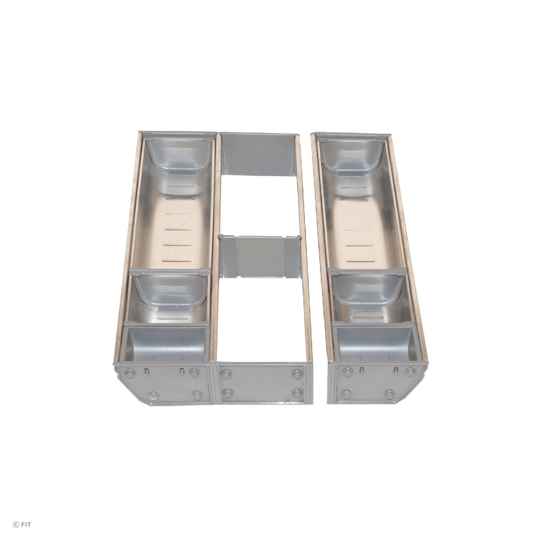 Inoxa Stainless Steel Drawer Organising System