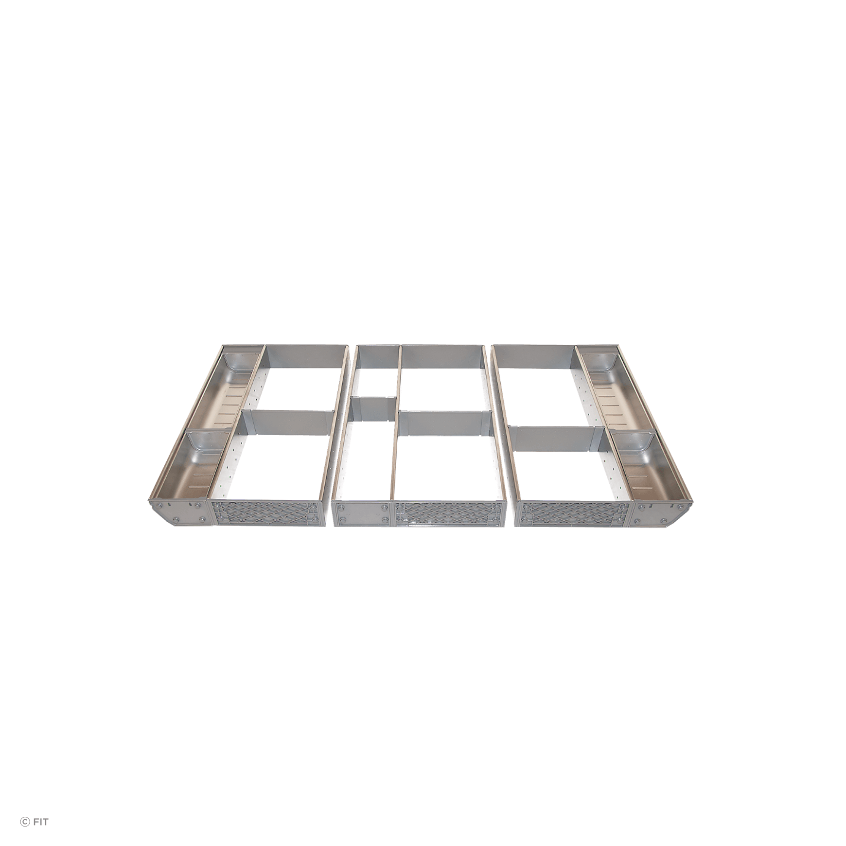 Inoxa Stainless Steel Drawer Organising System