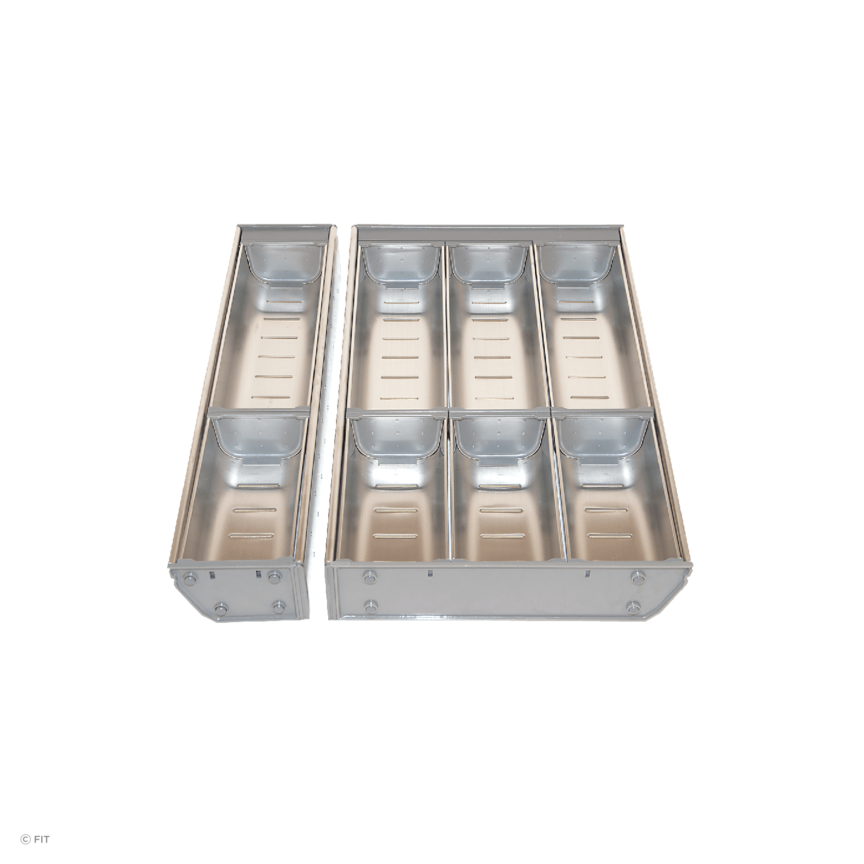 Inoxa Stainless Steel Drawer Organising System