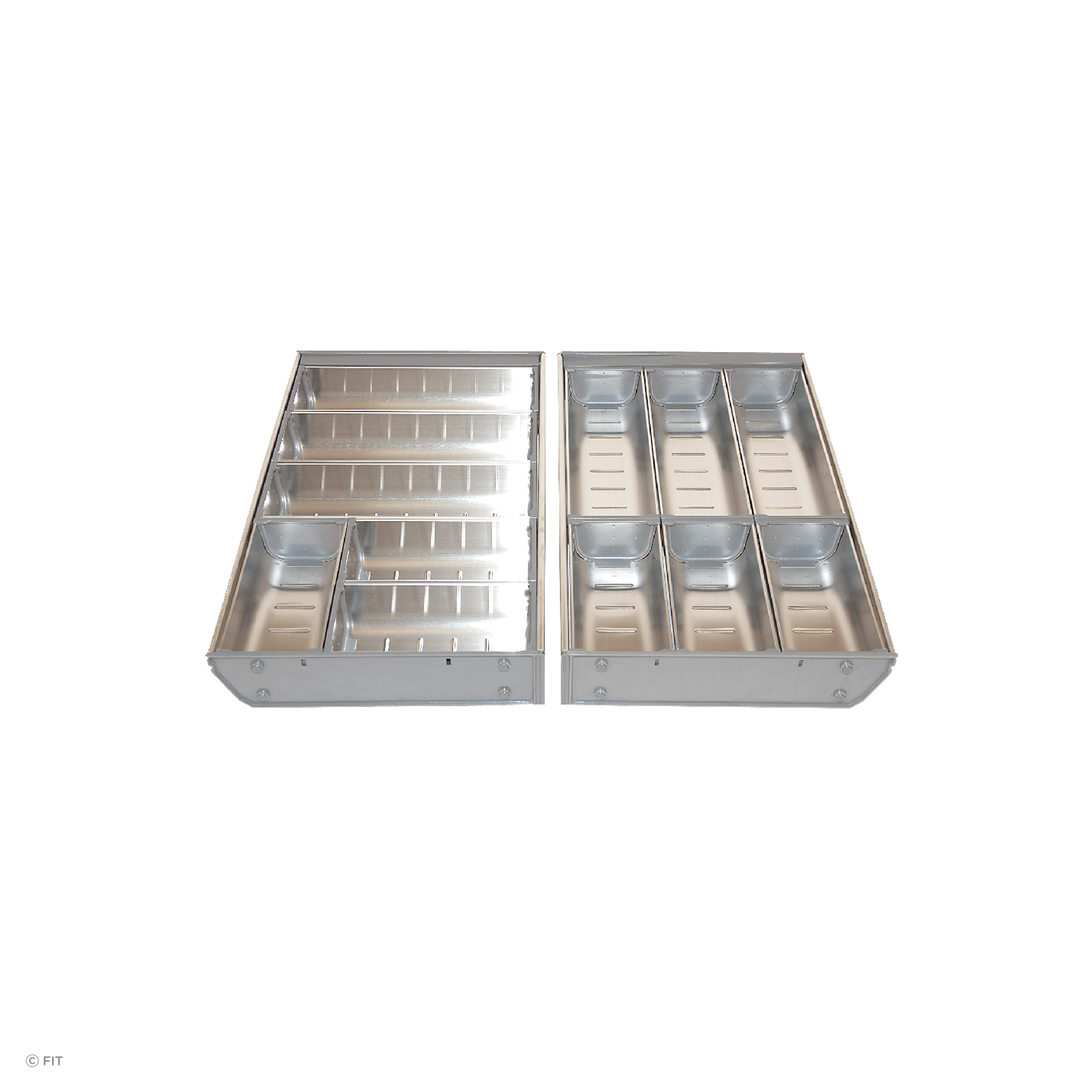 Inoxa Stainless Steel Drawer Organising System