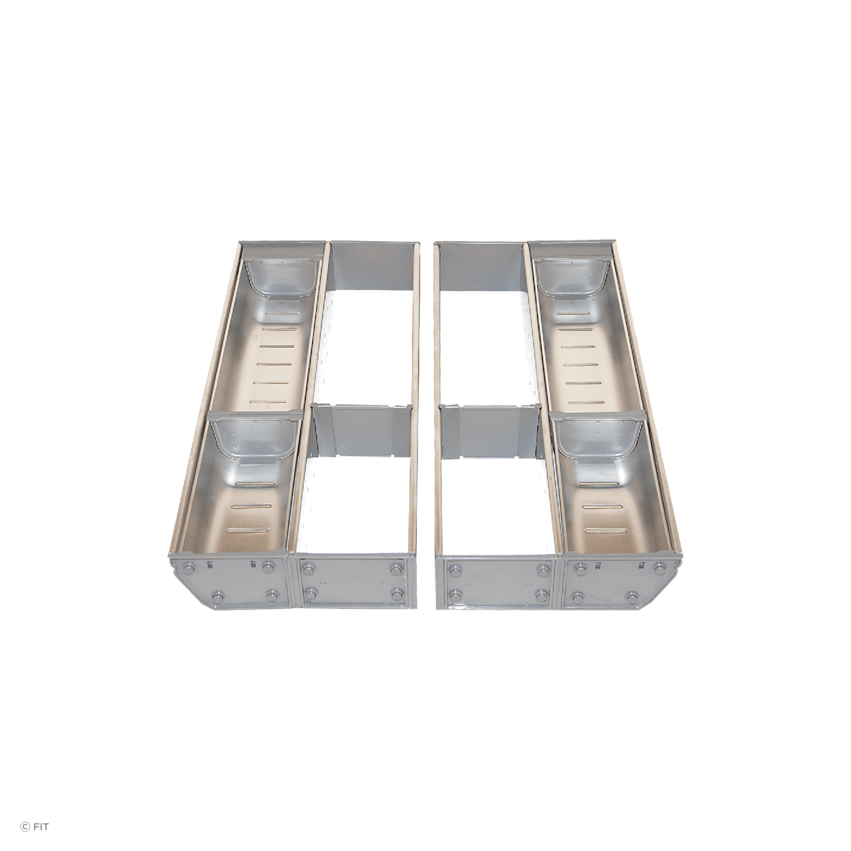 Inoxa Stainless Steel Drawer Organising System
