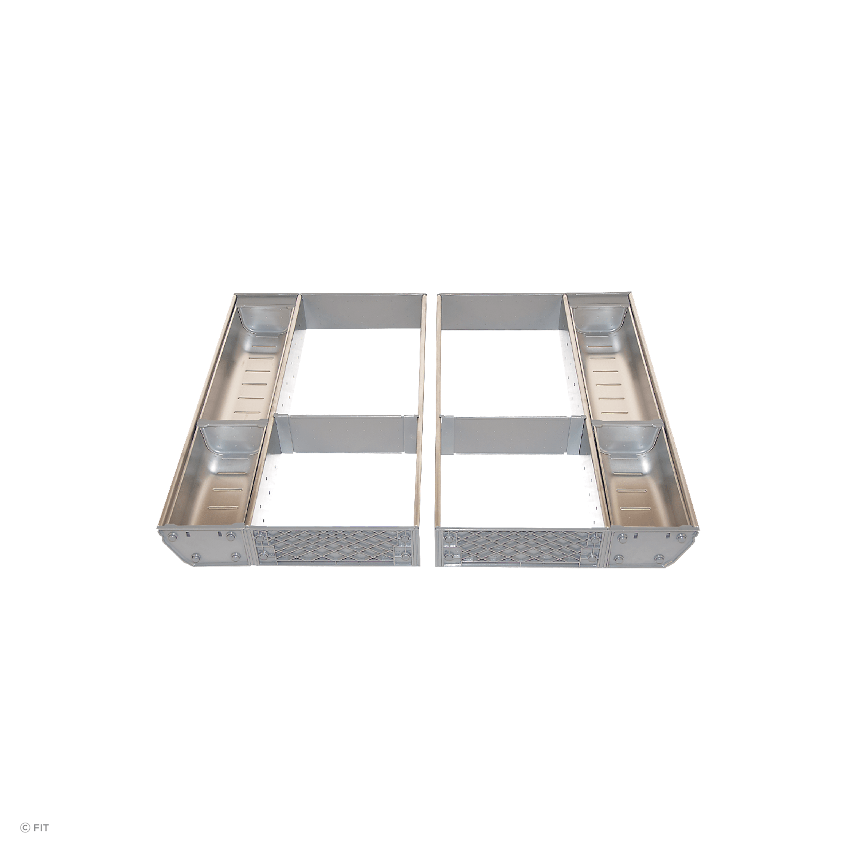 Inoxa Stainless Steel Drawer Organising System