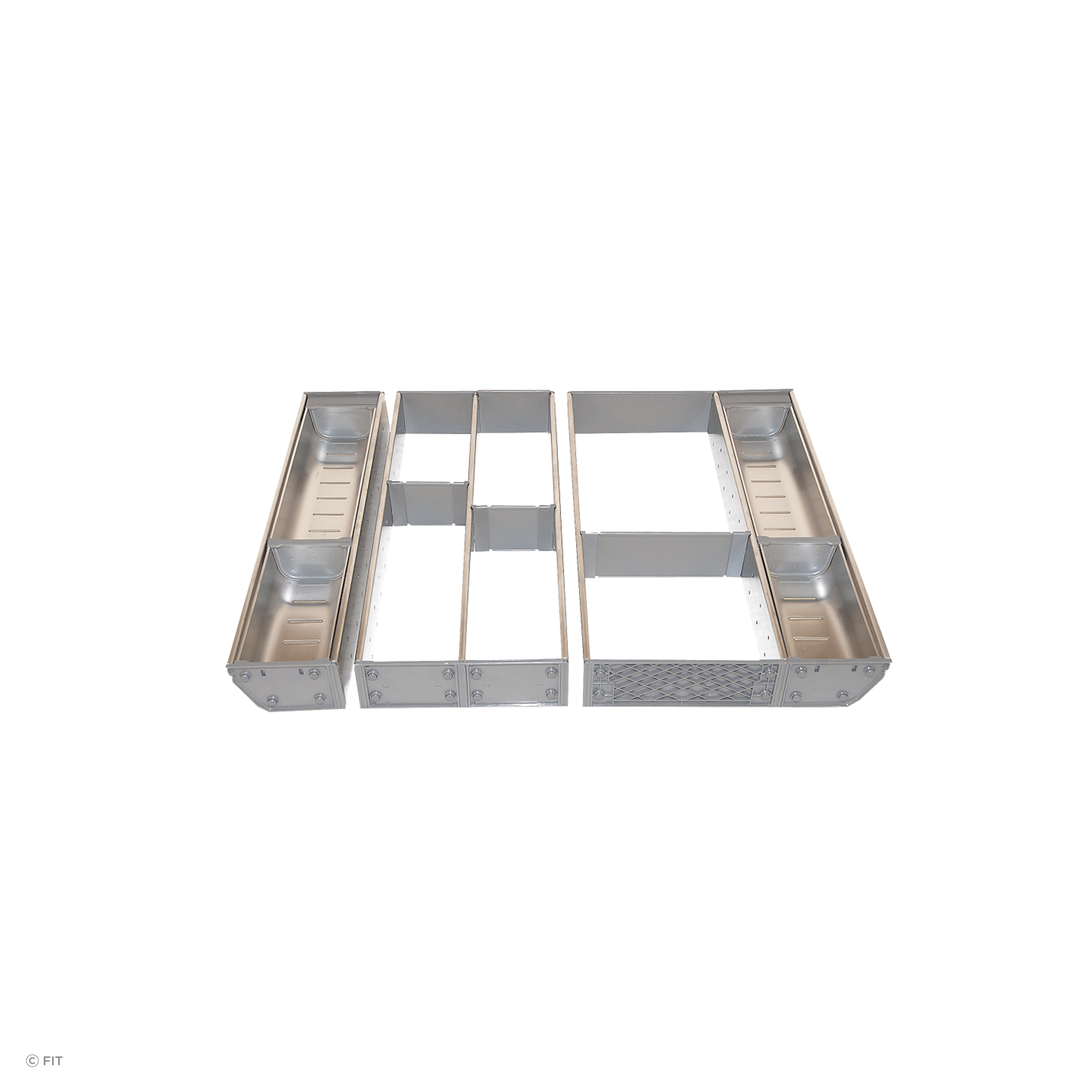 Inoxa Stainless Steel Drawer Organising System