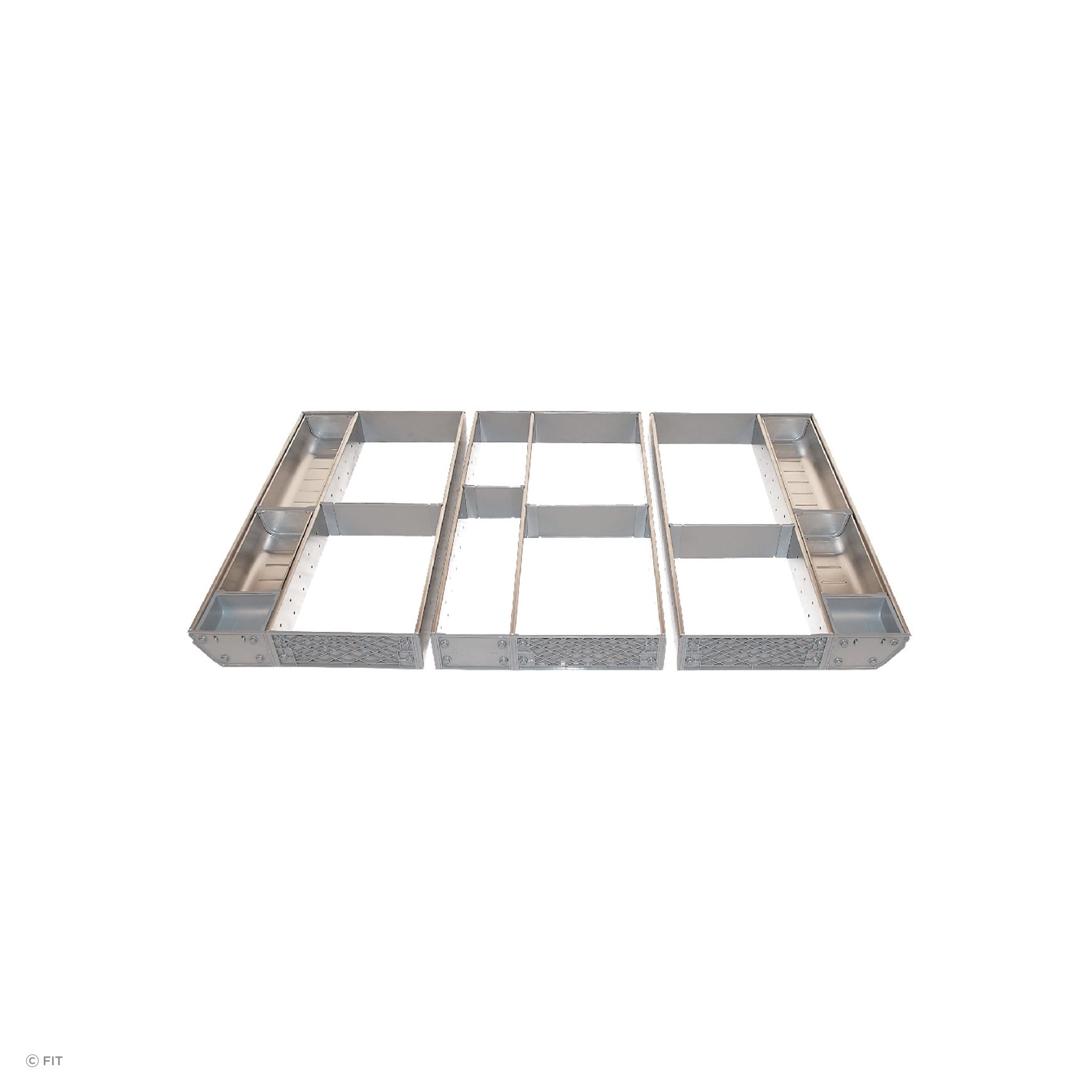 Inoxa Stainless Steel Drawer Organising System