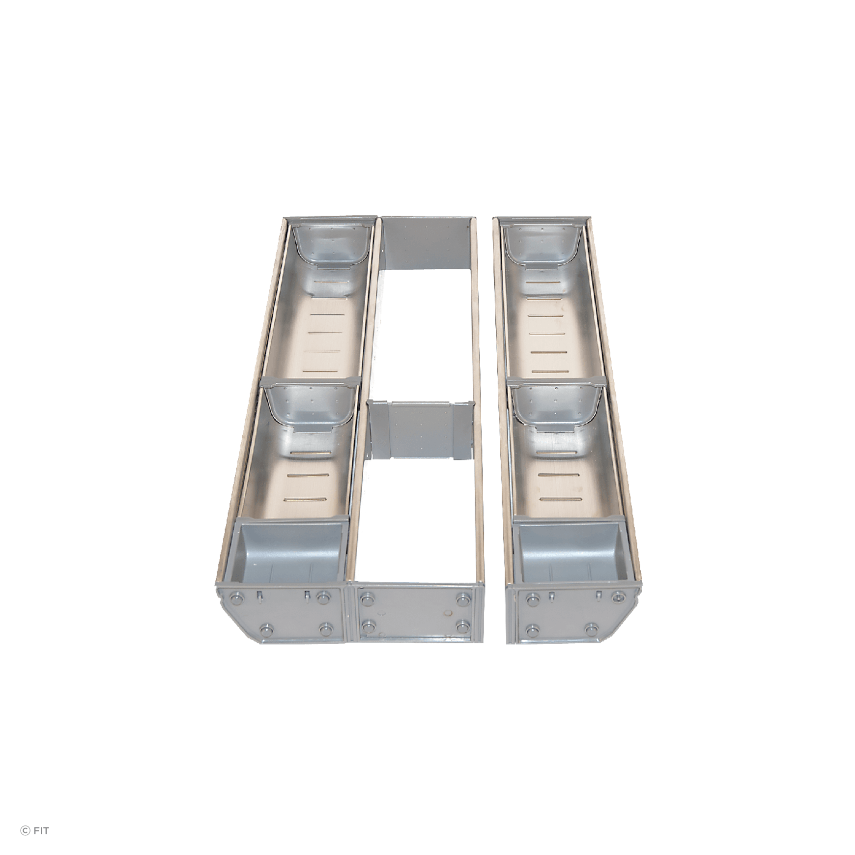 Inoxa Stainless Steel Drawer Organising System