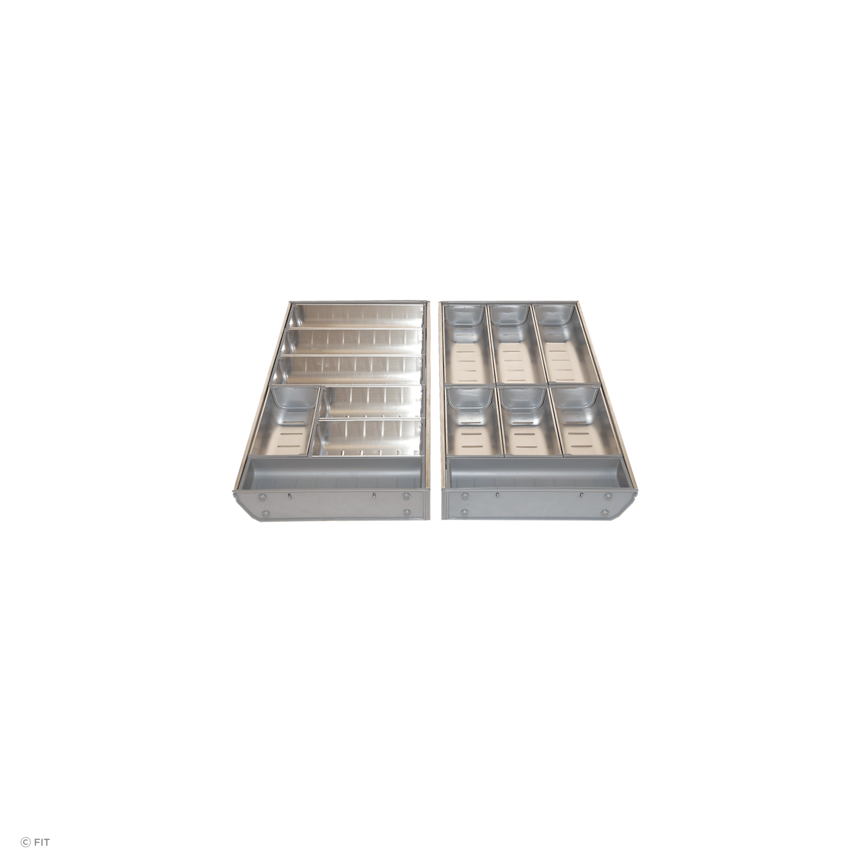 Inoxa Stainless Steel Drawer Organising System