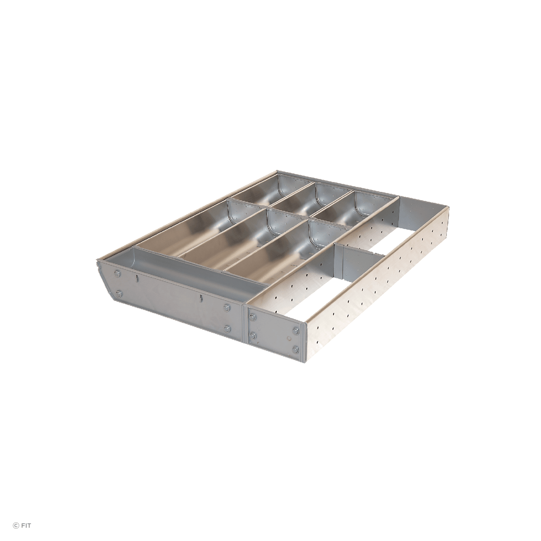 Inoxa Stainless Steel Drawer Organising System