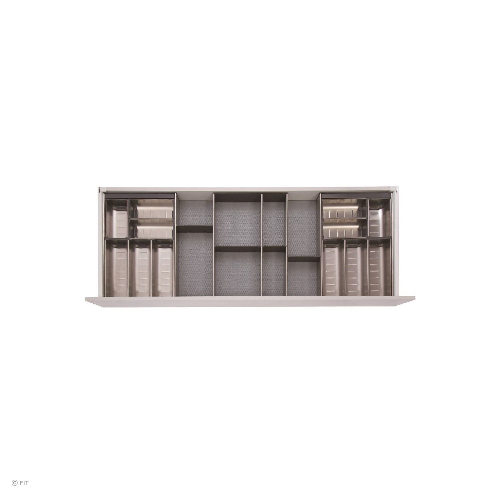 Inoxa Stainless Steel Drawer Organising System