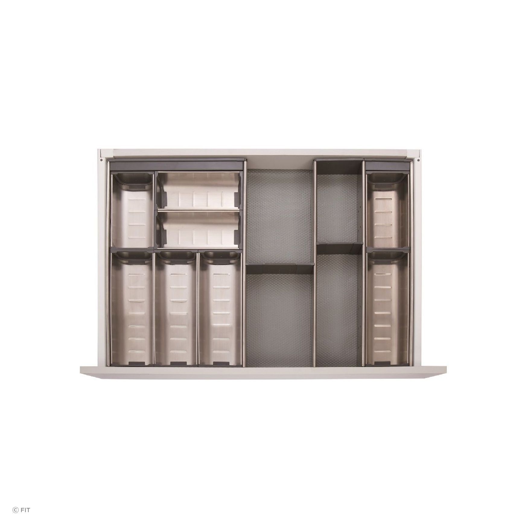 Inoxa Stainless Steel Drawer Organising System