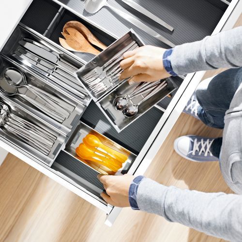 1 Large Stainless Steel Tray