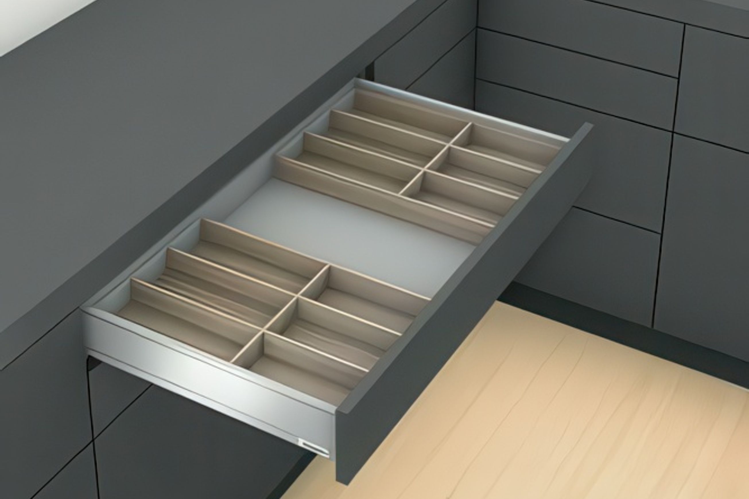 Cutlery Insert - Wood Design | 522 x 300