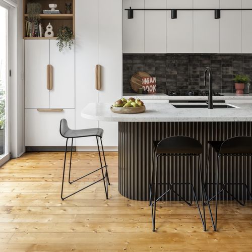 Hira Rounded Corners - Timber Door Handle - SDH004RC