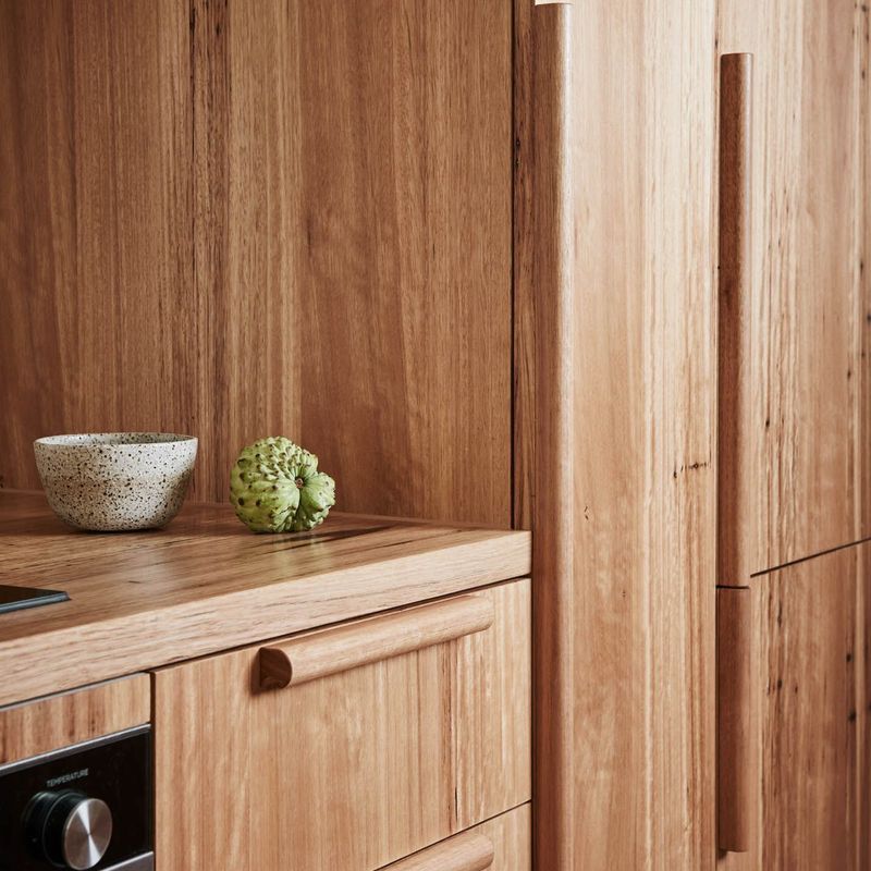 Spaghetti - Timber Door Handle - SDH011