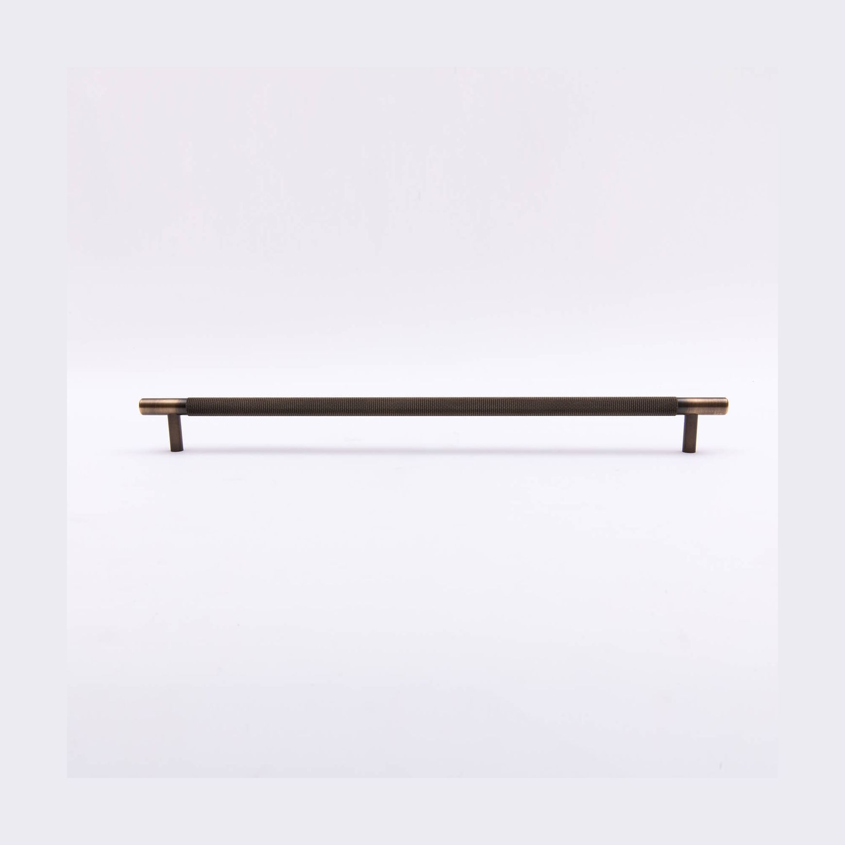 Kitchen Knurled handles solid Brass /aged antique brass Tallow Beach
