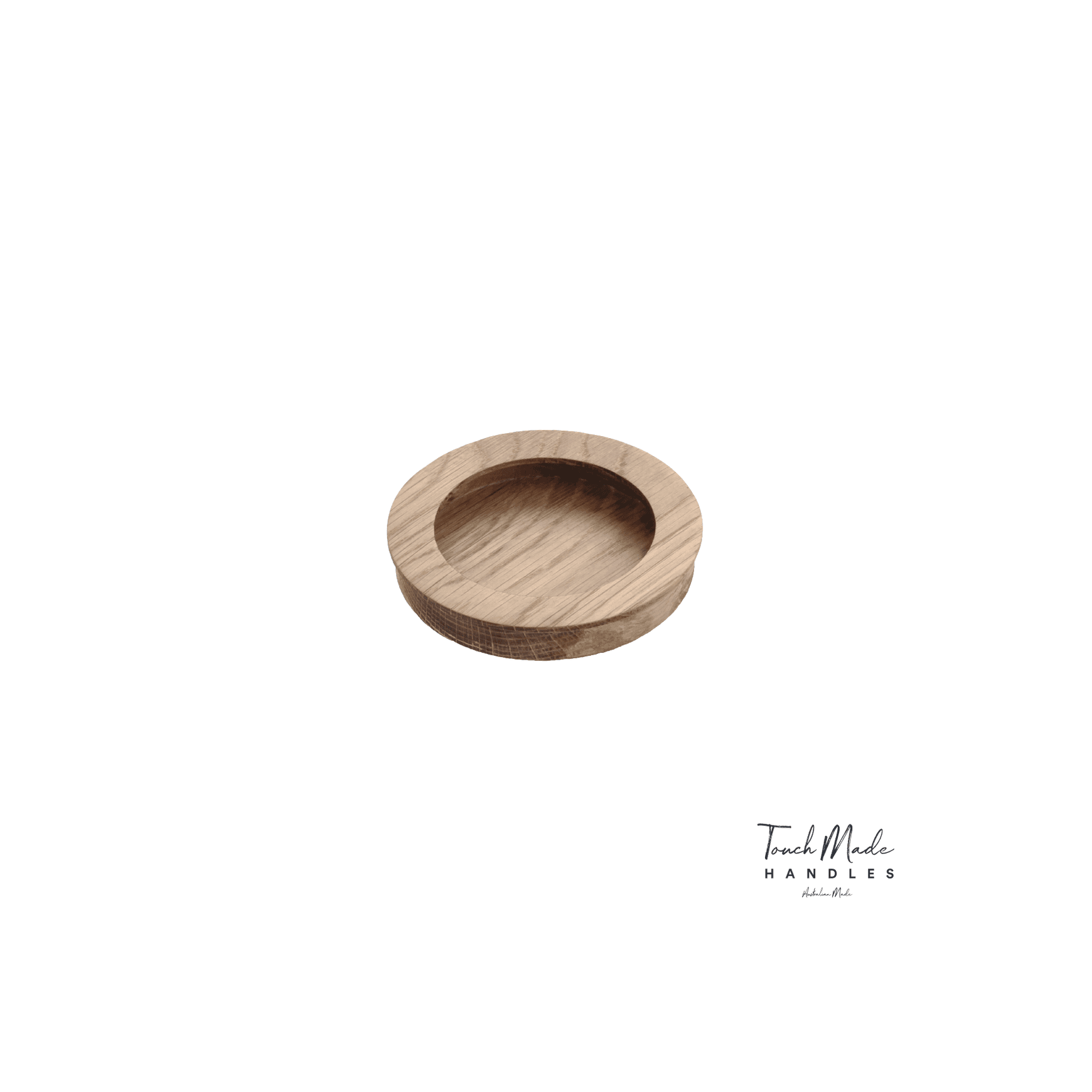 Cascade Recessed Round Timber Handles