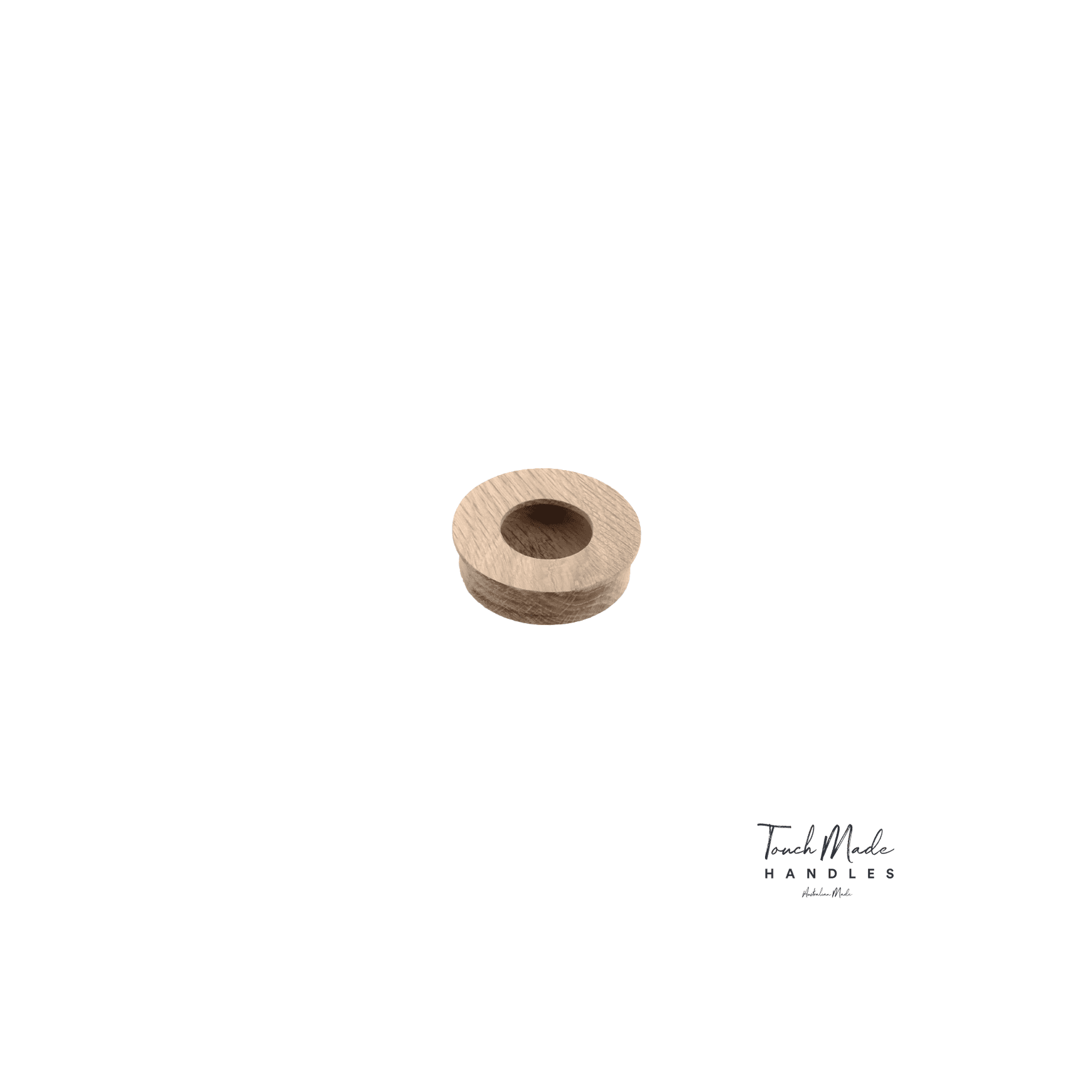 Cascade Recessed Round Timber Handles