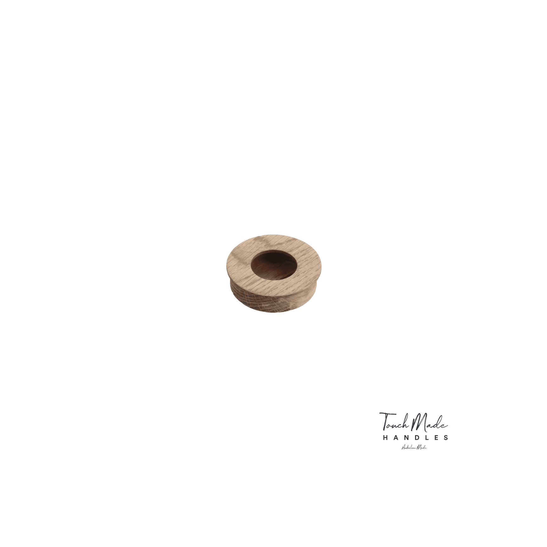 Cascade Recessed Round Timber Handles