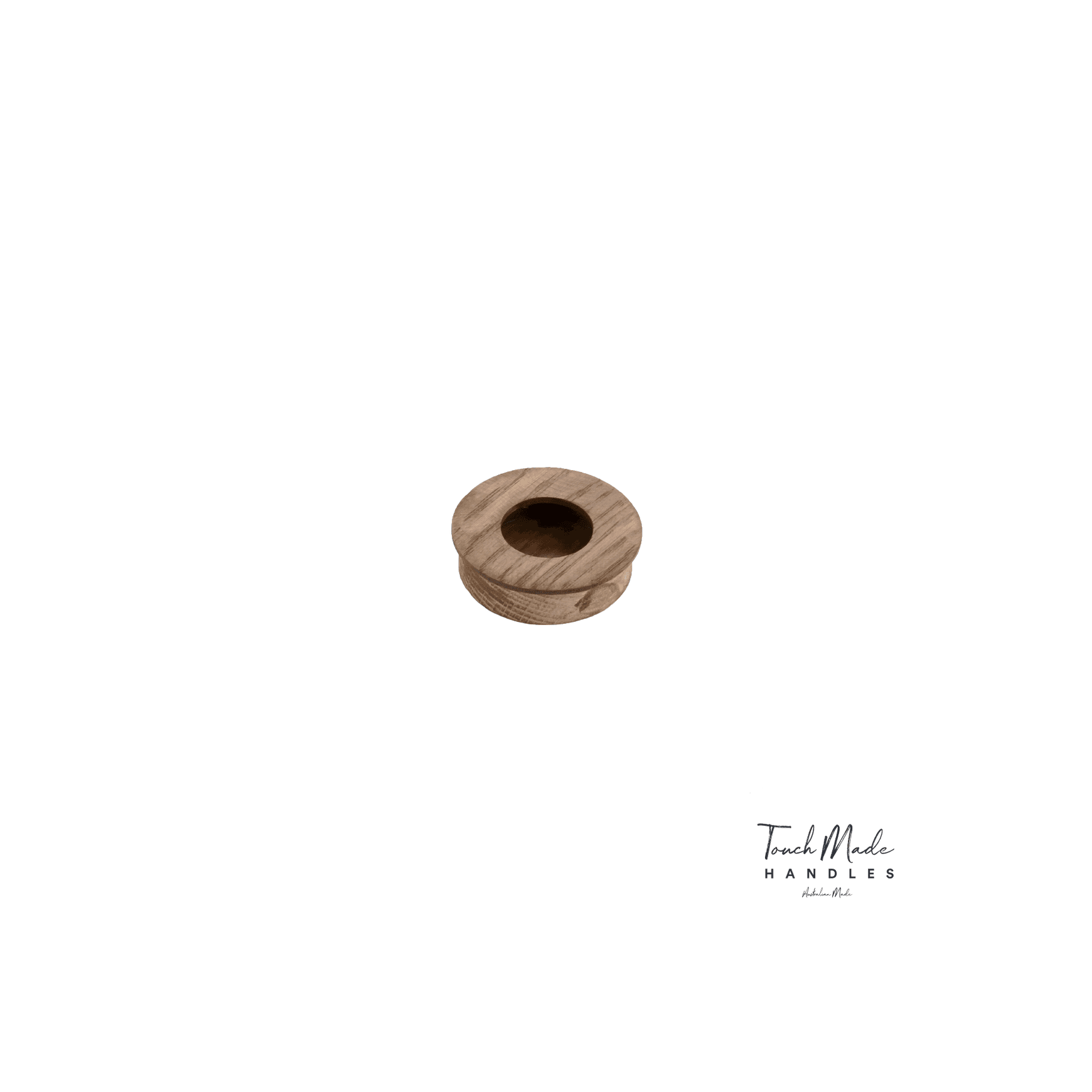 Cascade Recessed Round Timber Handles