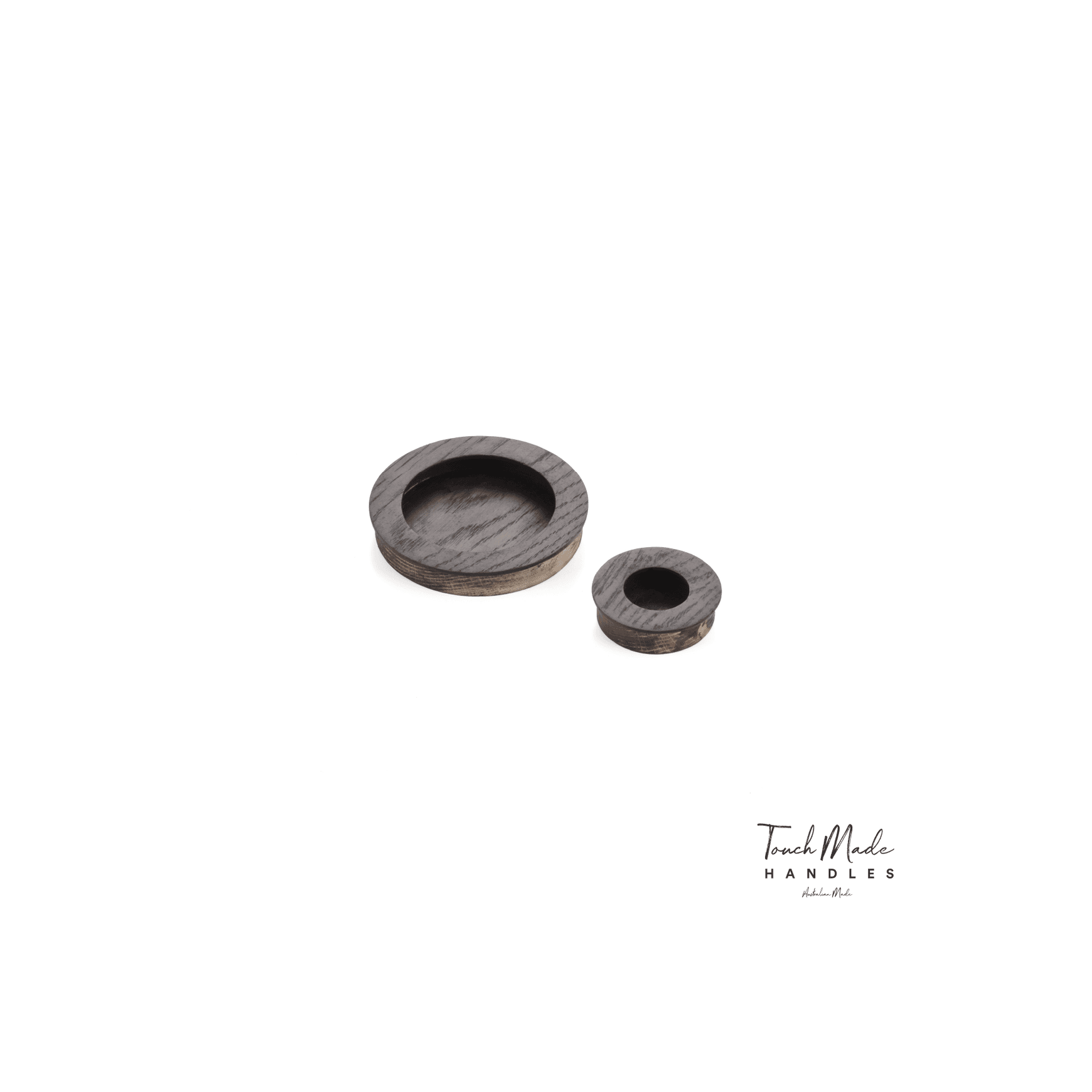 Cascade Recessed Round Timber Handles