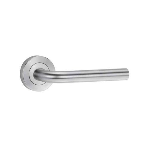Lockwood 1220 Series Brass Round Rose Door Handles