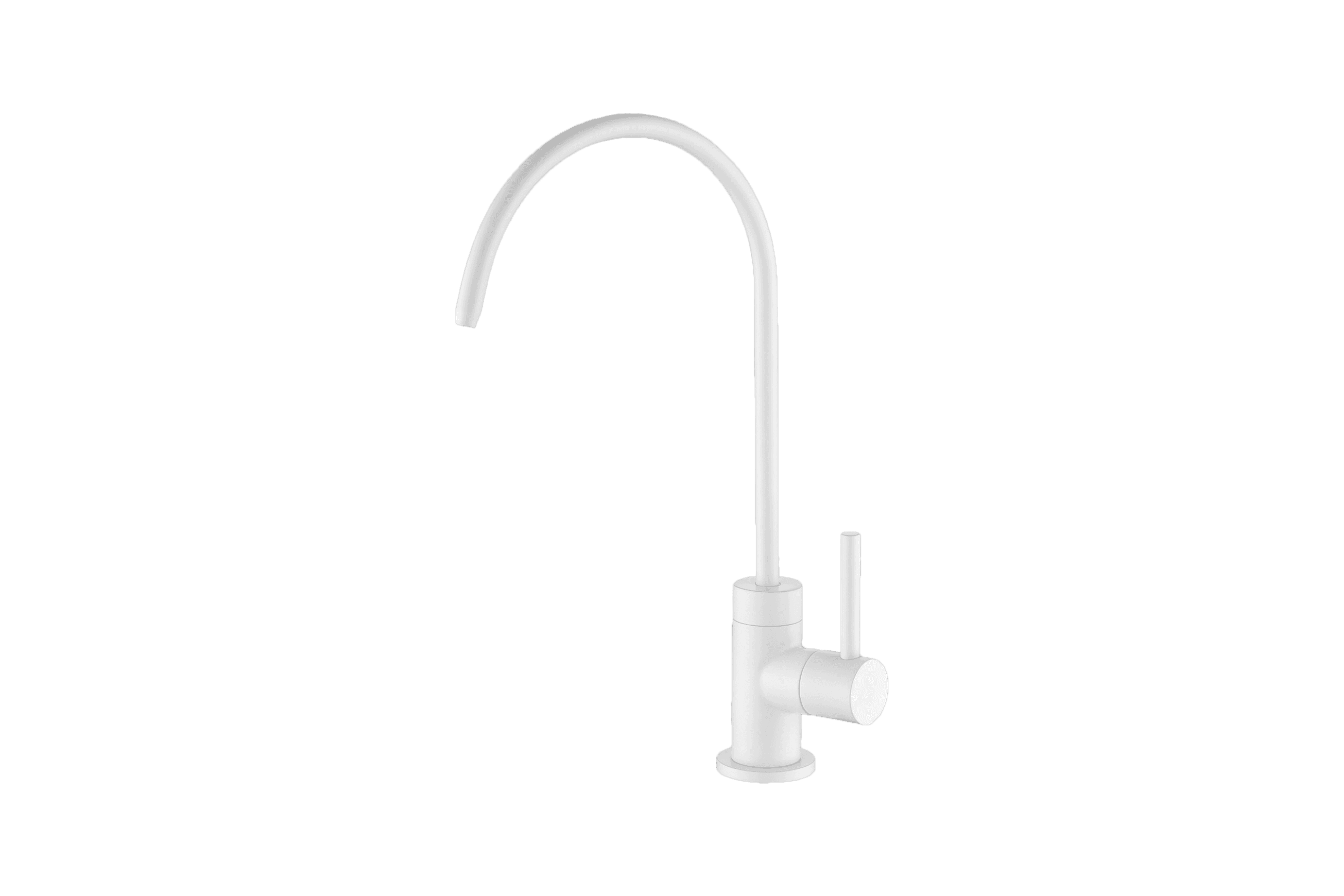 Aspen Filter Tap Matte White