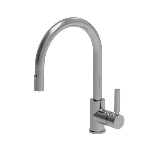 Buddy Pro Kitchen Mixer Round Spout With Pull Out Spray