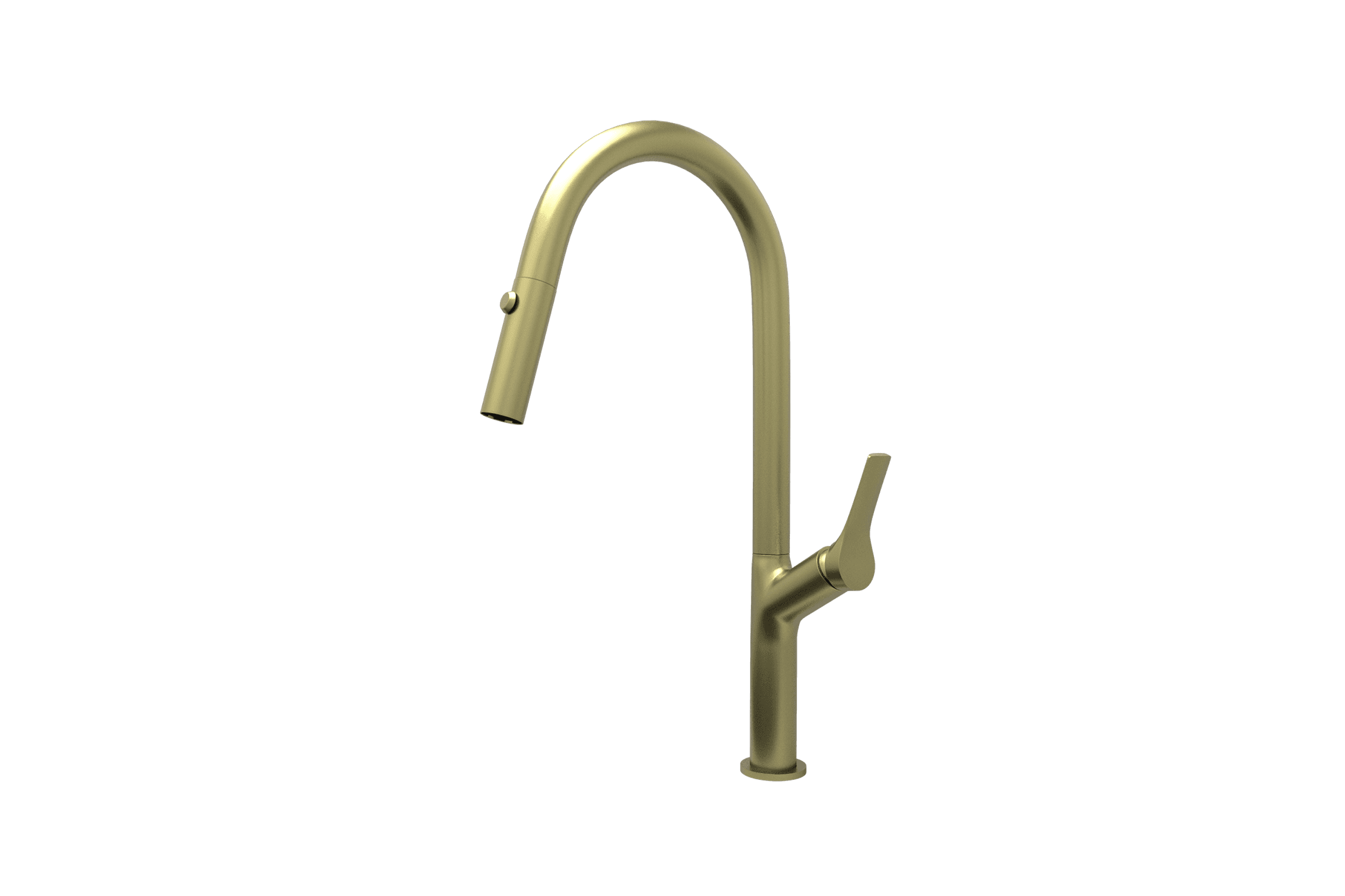 Muse Extractable Kitchen Mixer Brushed Gold
