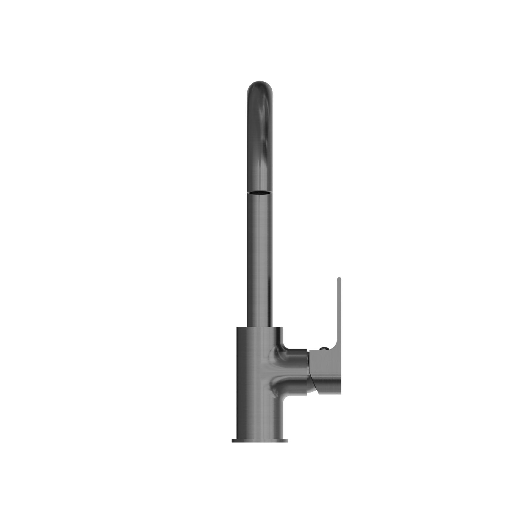 Bianca Kitchen Mixer Gooseneck Spout | Gun Metal