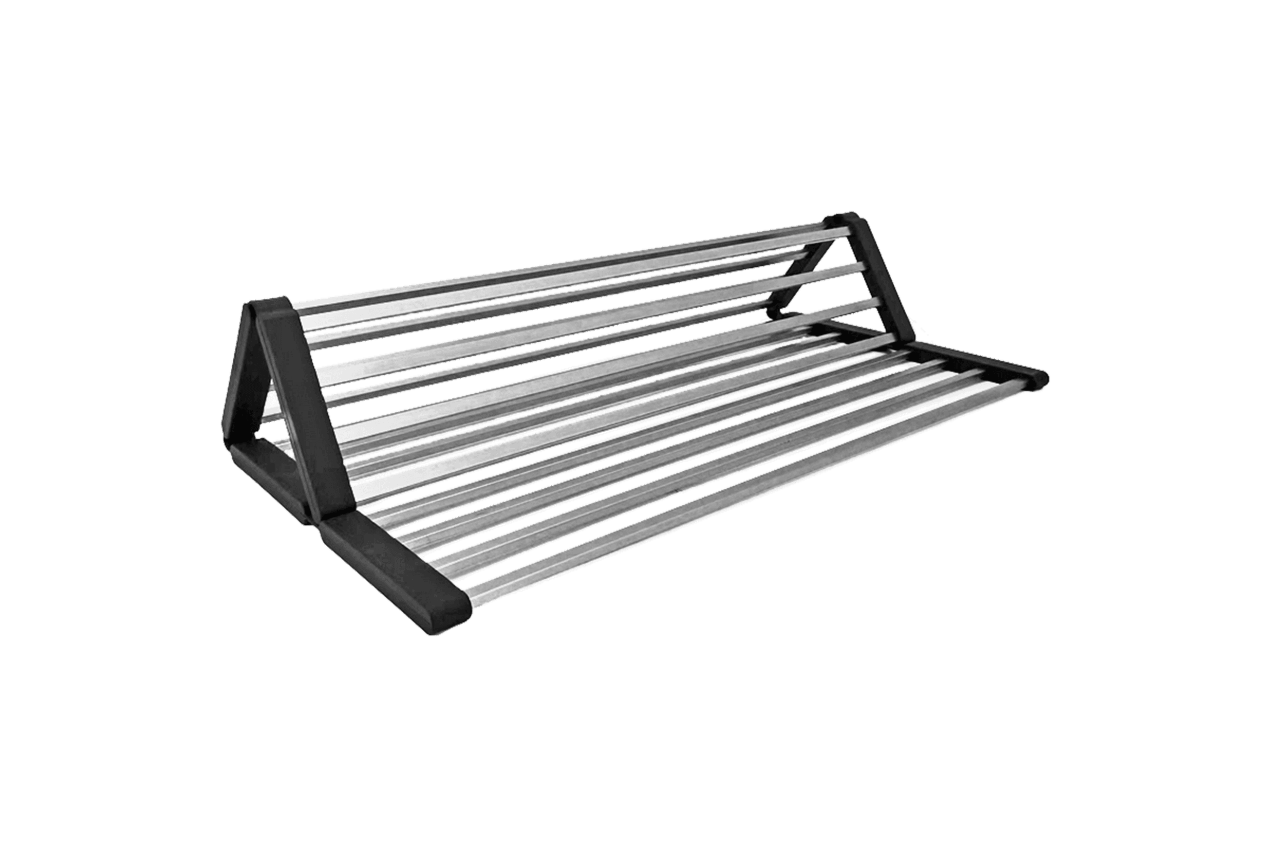 Aspen Roll-Up Hot Mat 480x480mm Brushed Stainless