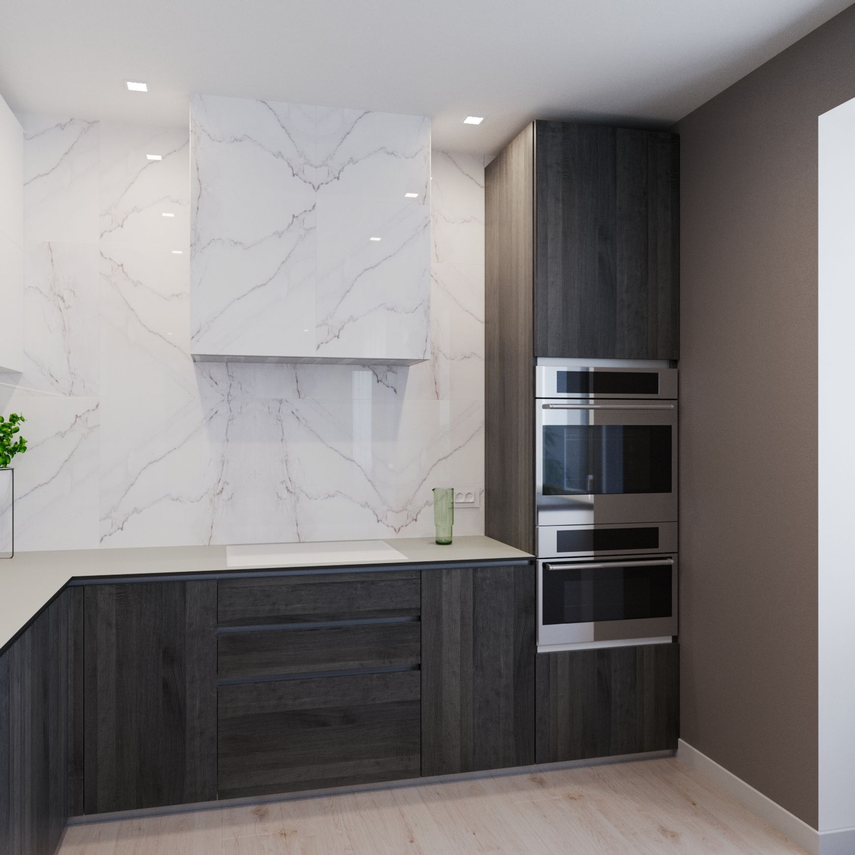 Graphite Grey | Pre-finished Veneer Panels