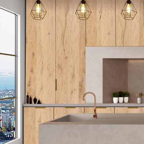 Rustica Chopped Oak | Rustic Timber Veneer Panels