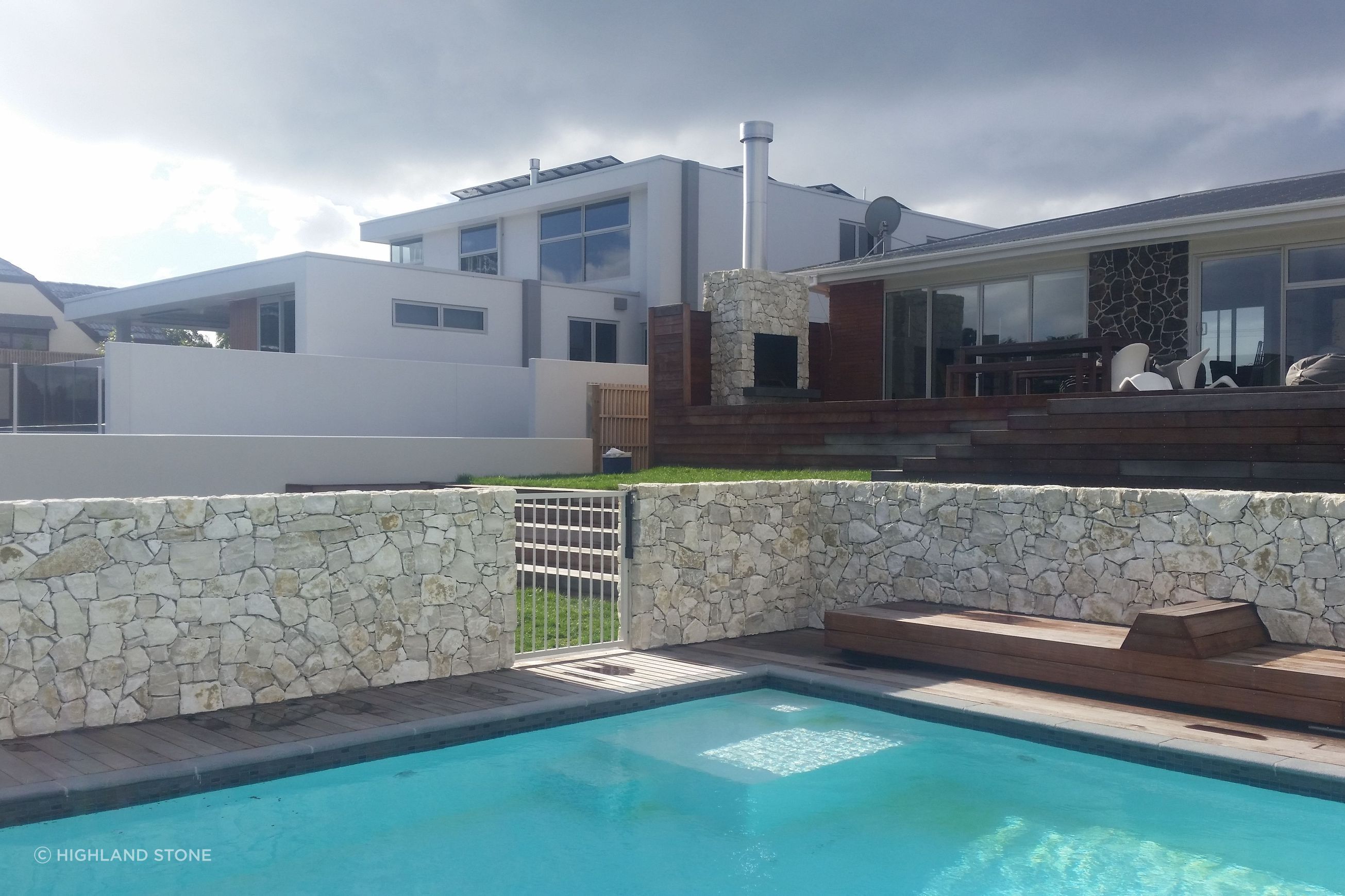 Landscape & Entrance Walls