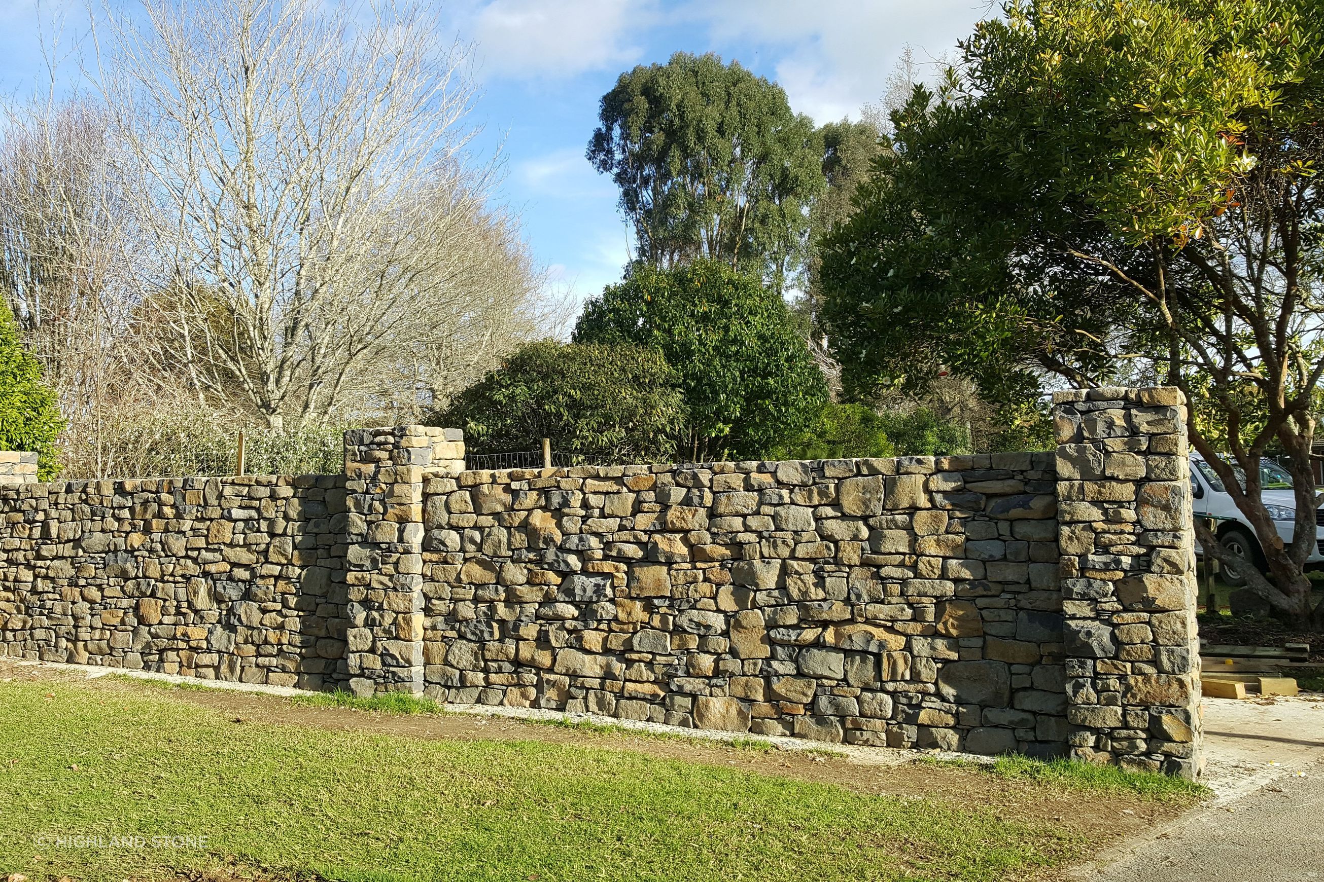 Landscape & Entrance Walls