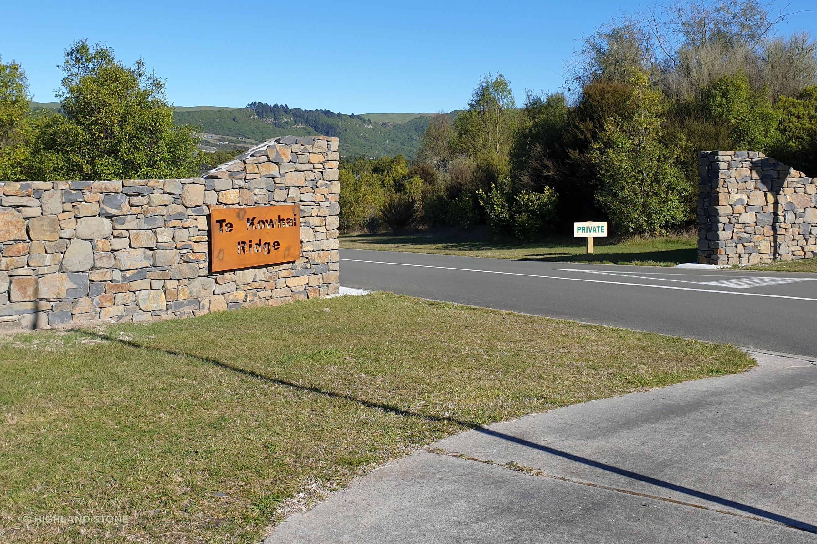 Landscape & Entrance Walls