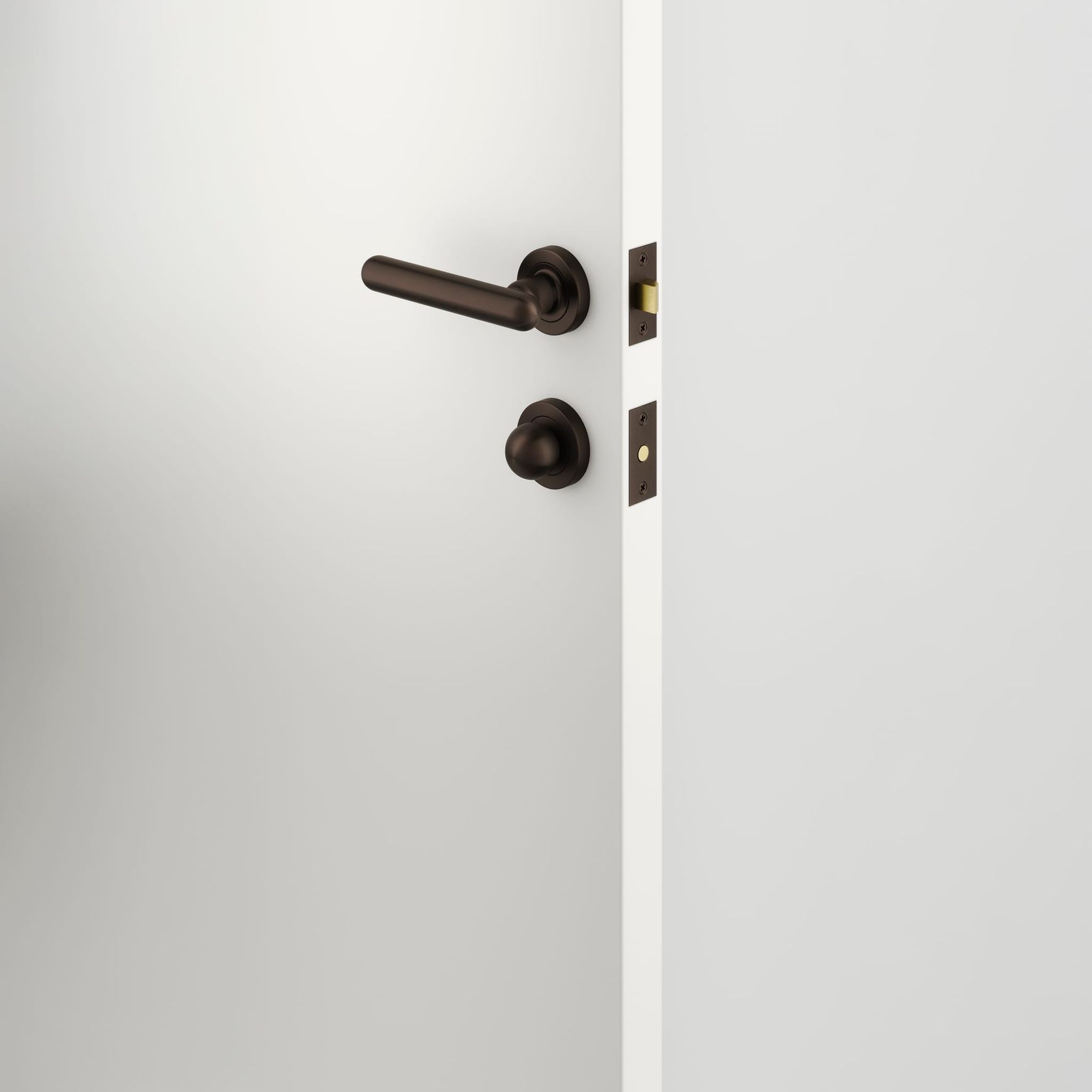 Puerto Privacy Turn - Round | Signature Brass