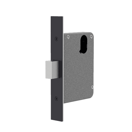 A0200BLK - Mortice Deadlock 60mm Backset
