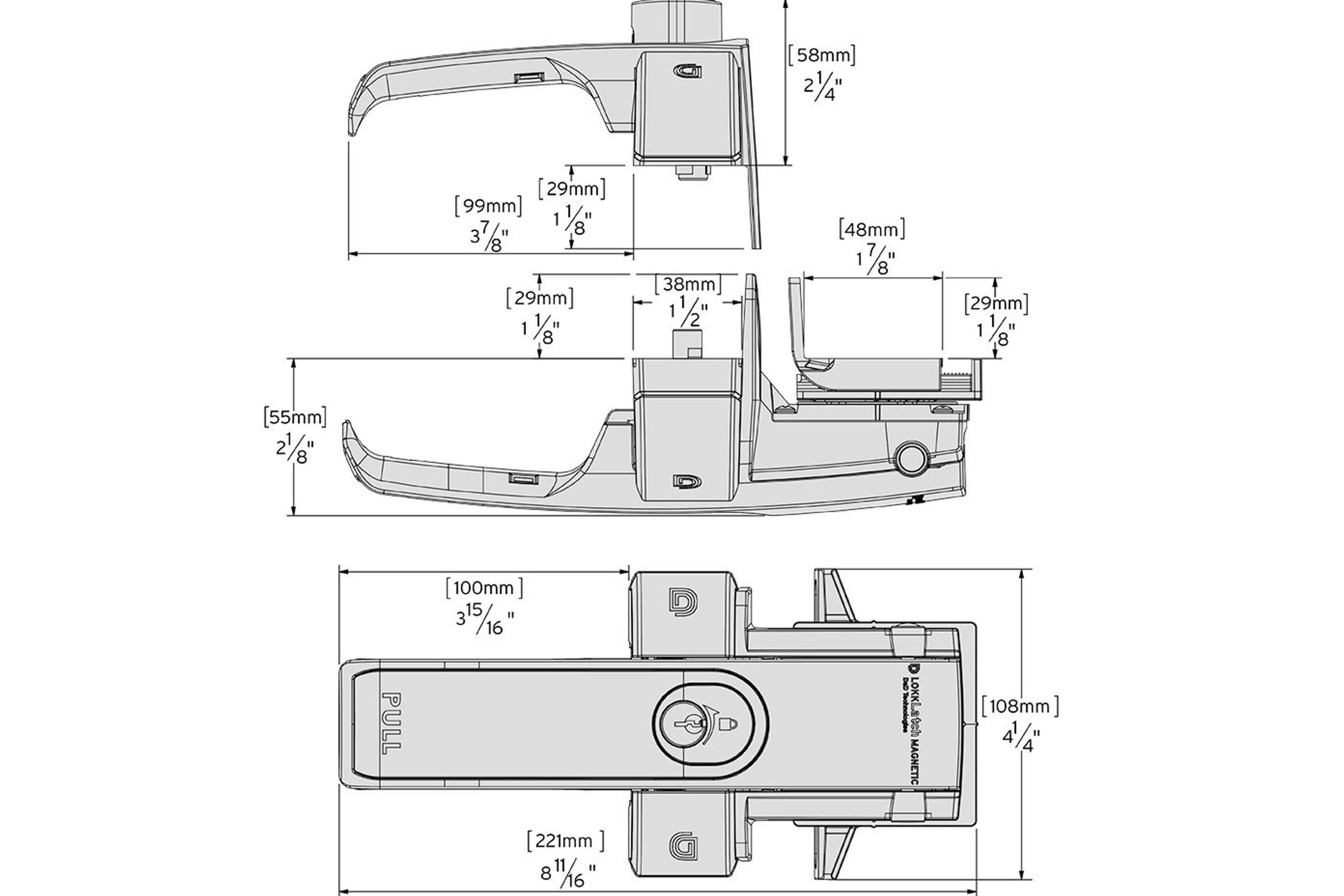 LokkLatch® Magnetic Latch