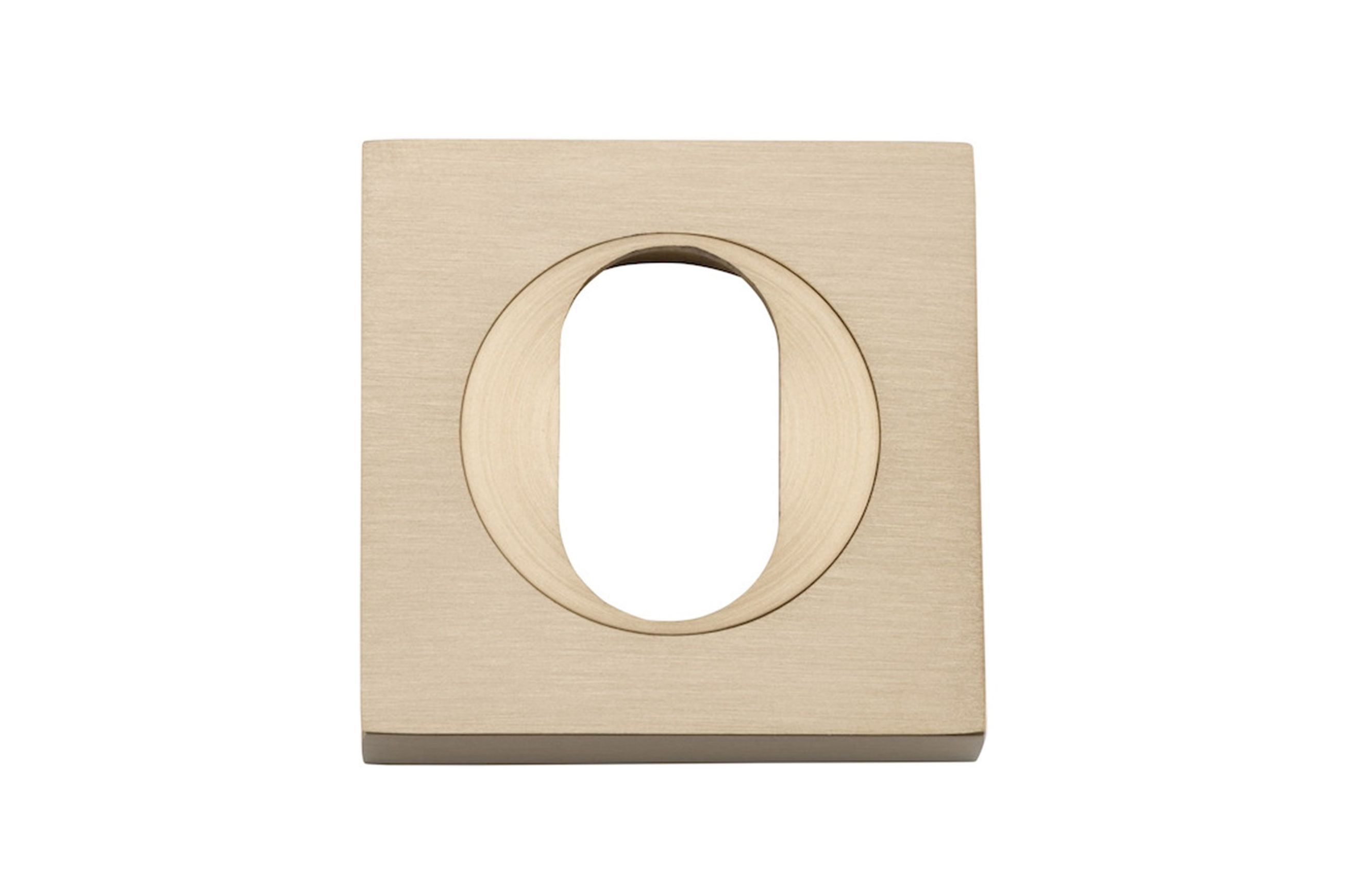 Oval Door Escutcheon