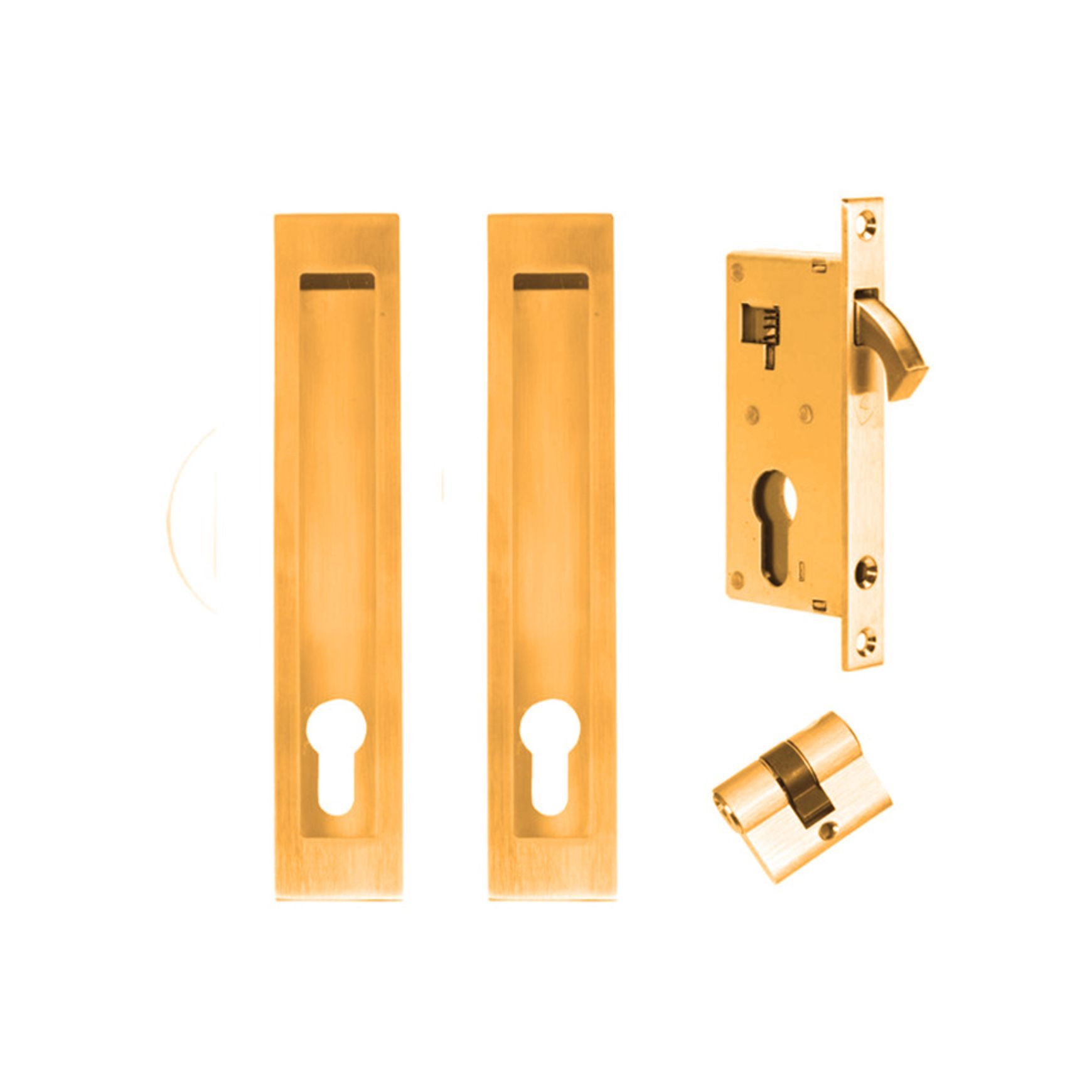 Zanda Verve Narrow Sliding Lock Kit