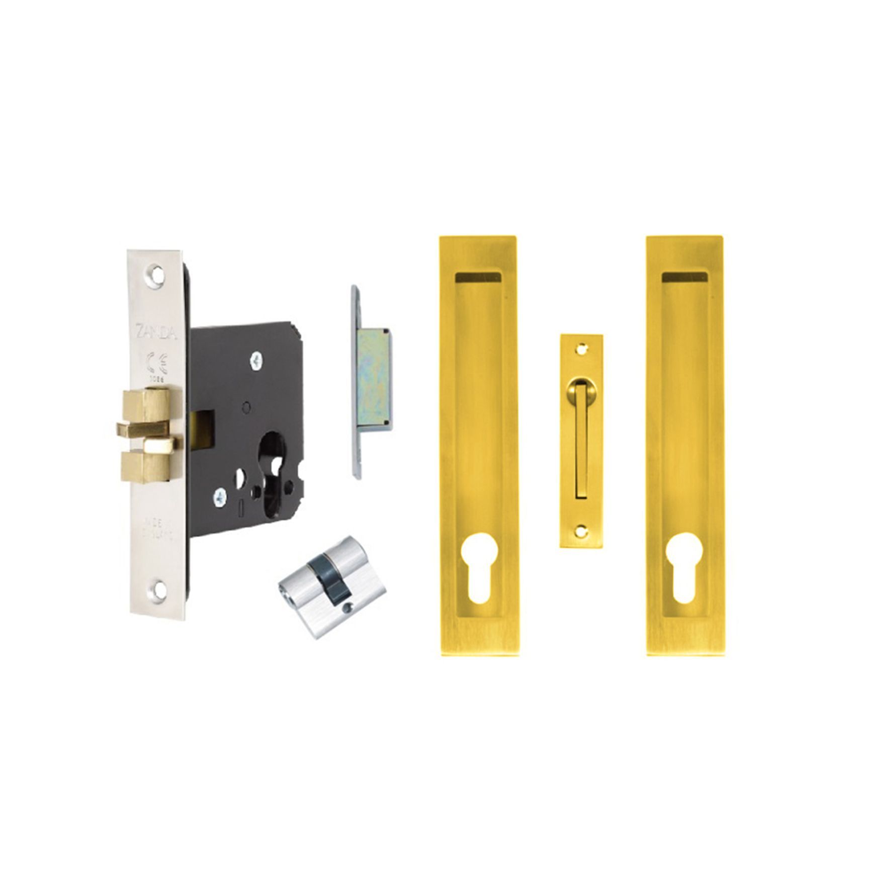Zanda Verve Sliding Door Lock Kit