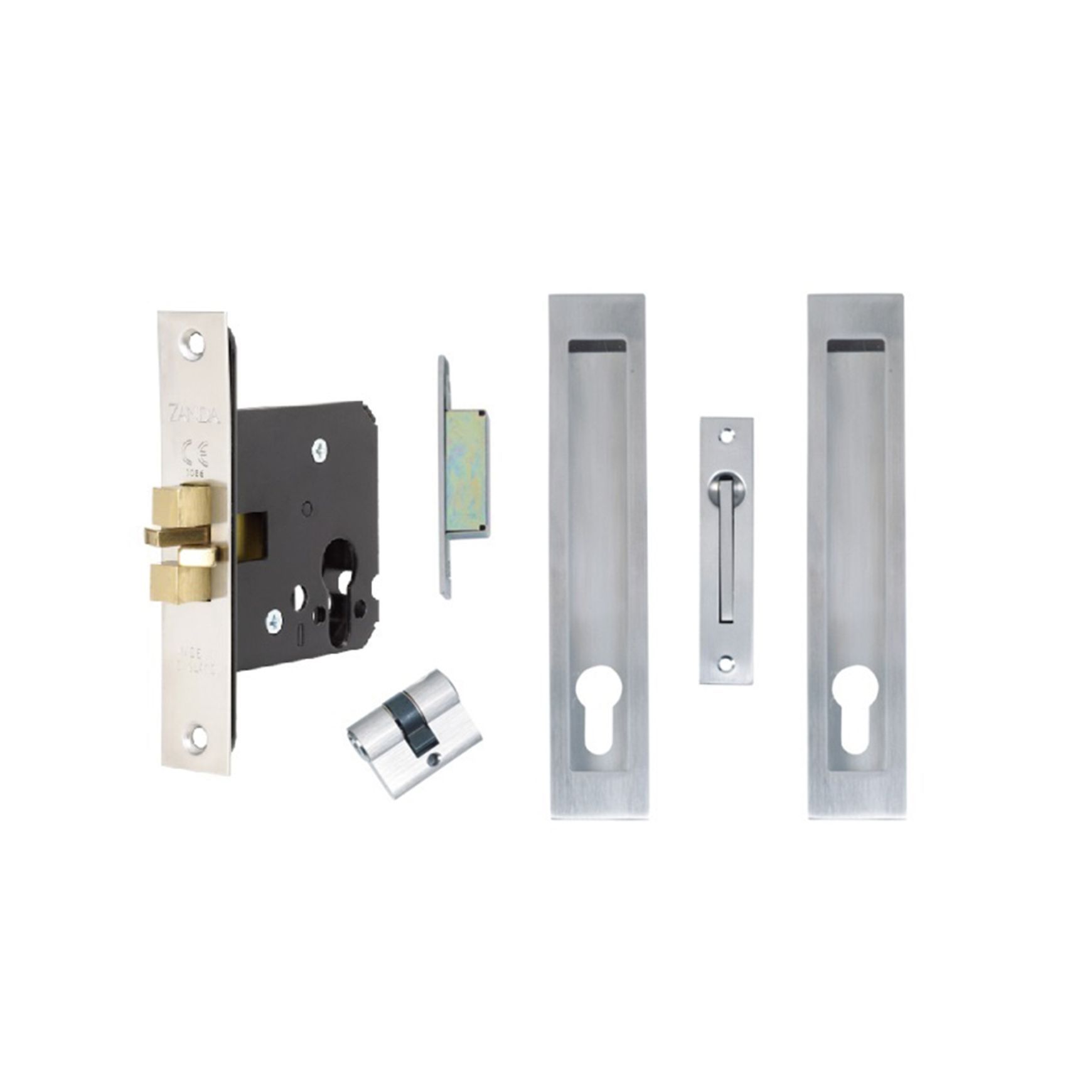 Zanda Verve Sliding Door Lock Kit