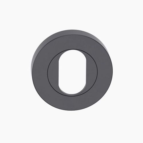 Round Cylinder Escutcheon B0002MBLK