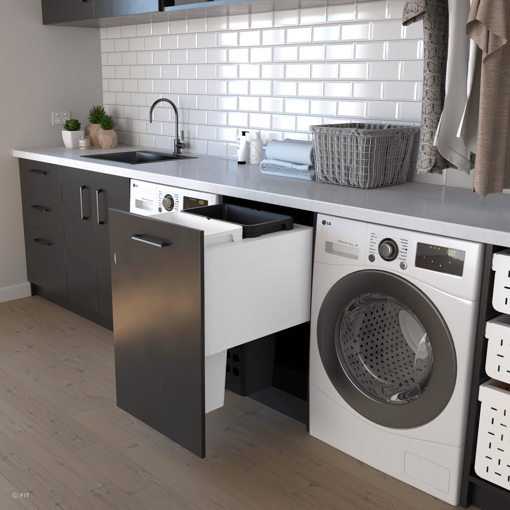 Tanova Drawer Insert Laundry Systems