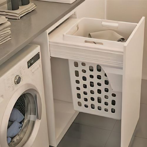 Krome Laundry Hamper (1 X 48Lt)