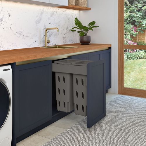 Concelo 2 x 35L Laundry Hampers | Door Pull