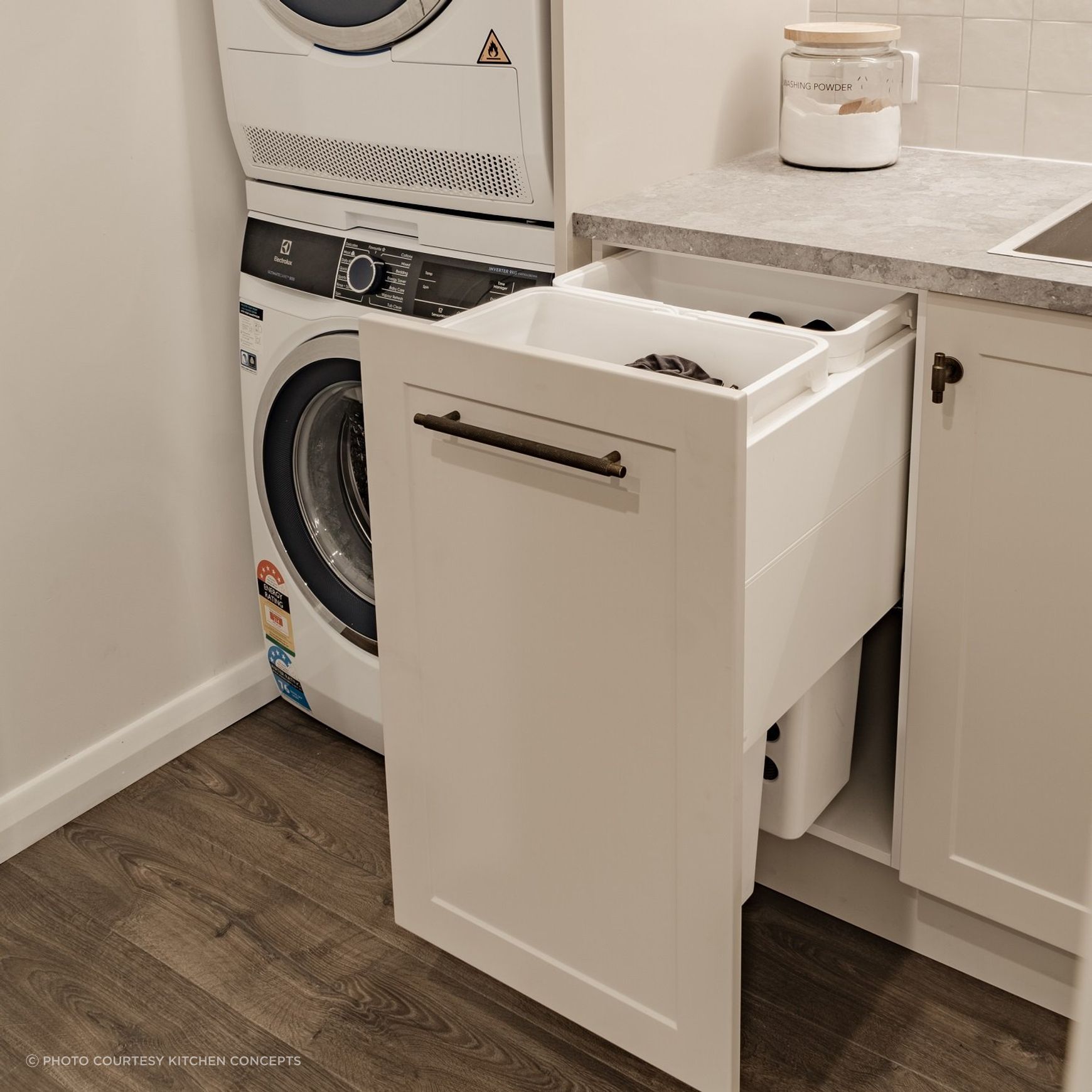 Tanova Designer Series 2 Pull Out Laundry Units