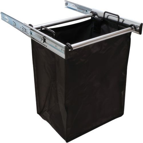 18" Pull-Out Hamper Polished Chrome