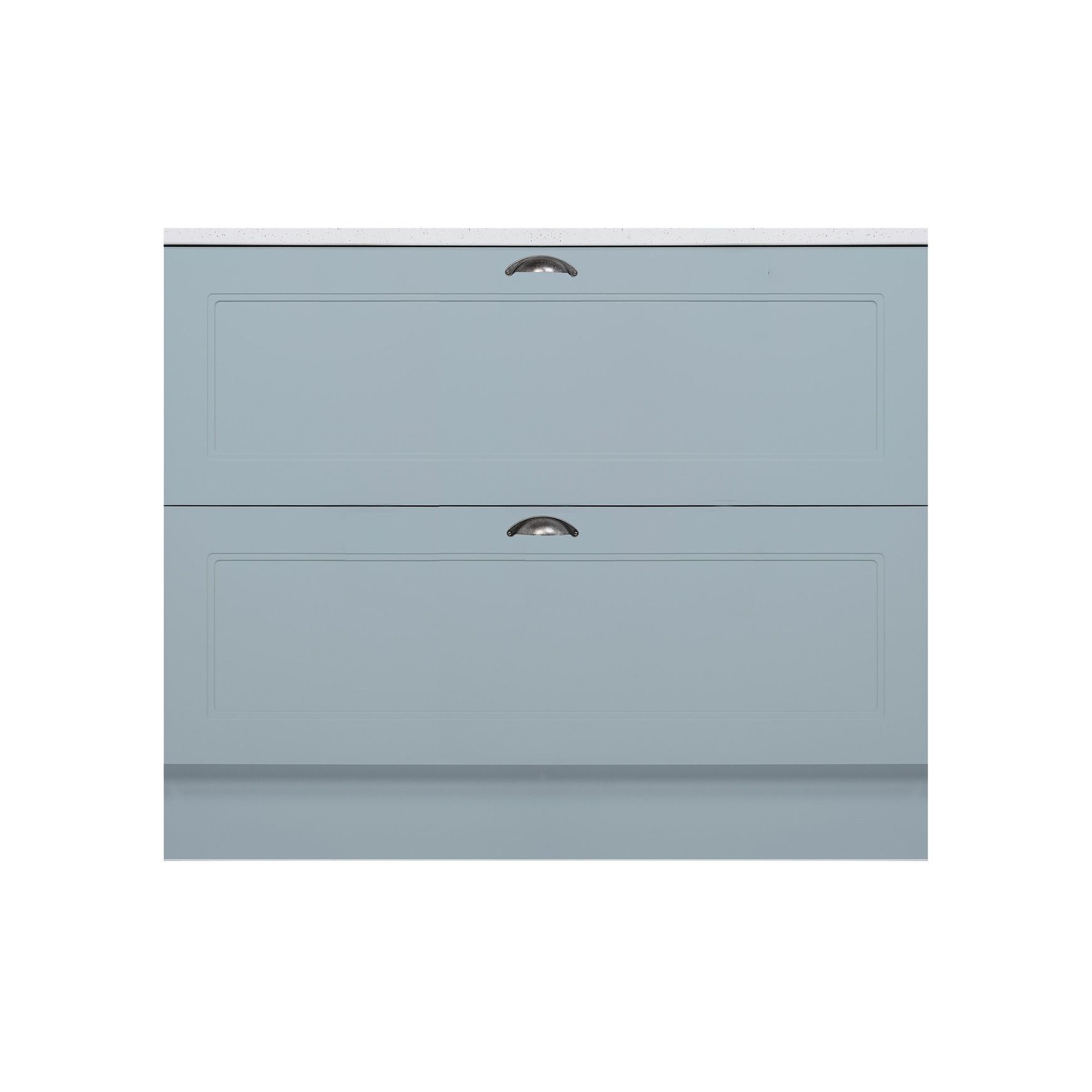 English Classic Laundry Cabinet, 2 Drawers